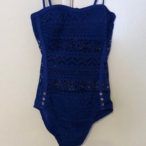 Navy blue one piece women’s size 8